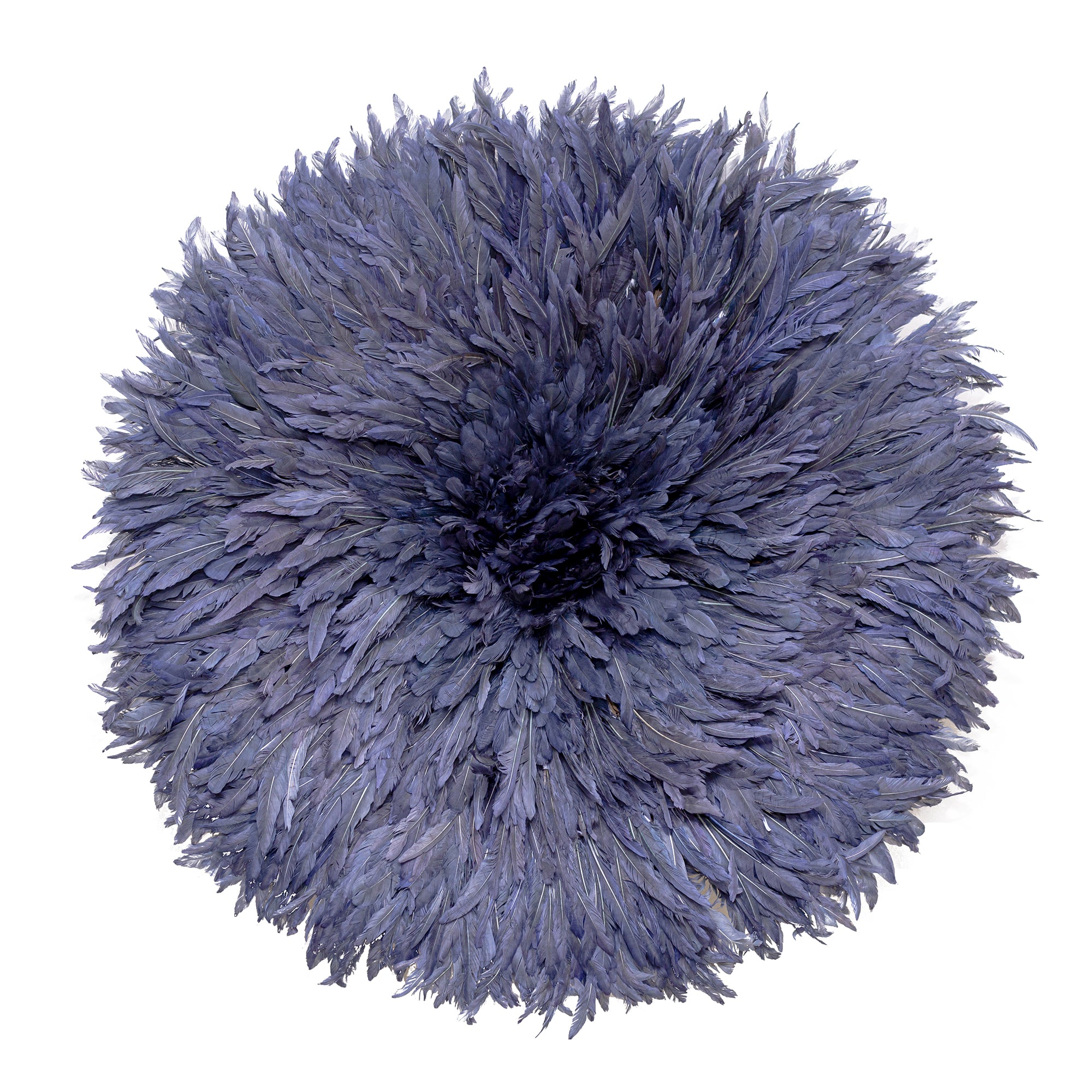 Navy Blue Juju Hat | Authentic African Decor for Wisdom & Protection